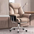 Big and Tall Ergonomic Office Chair - Boss Executive Swivel Chair with Back Support, Luxury Leather Gaming Desk Chair with Wheels for Stability and Comfort