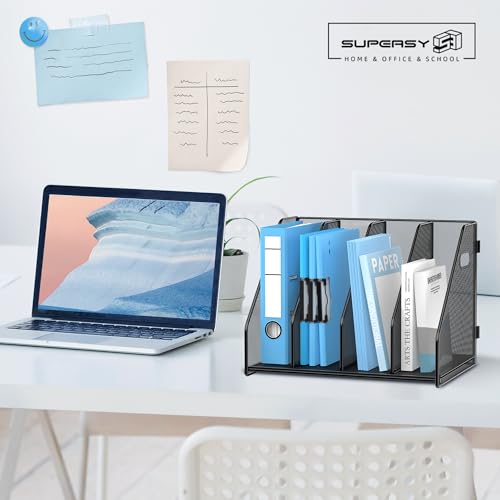 SUPEASY Binder Organizer & Magazine File Holder Rack