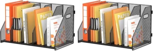 SUPEASY Binder Organizer & Magazine File Holder Rack