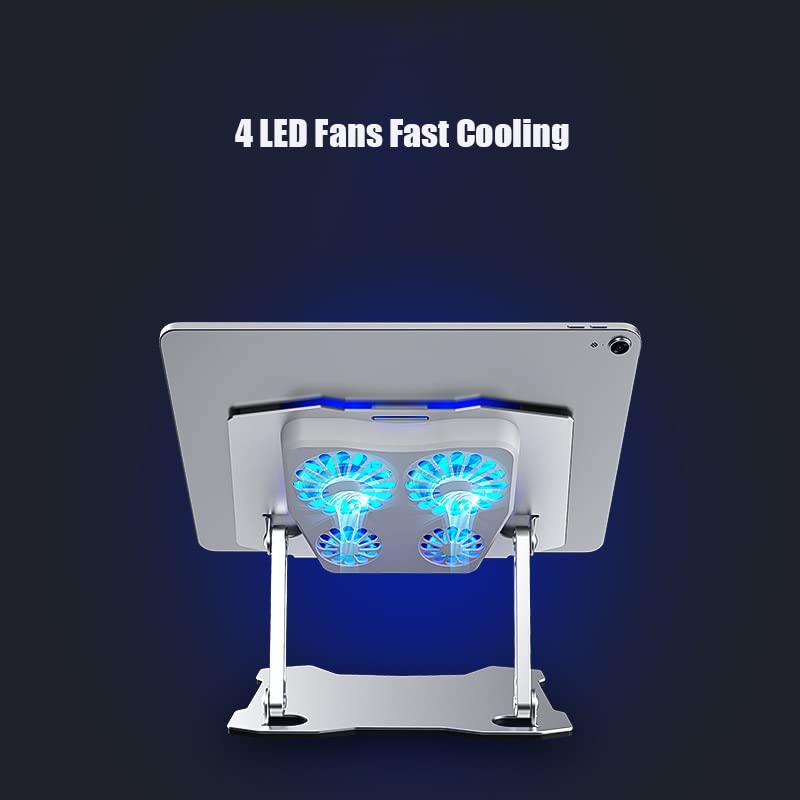 Cooling Tablet Laptop Stand Adjustable Aluminum Notebook Computer Stand Accessories Portable Laptop Holder