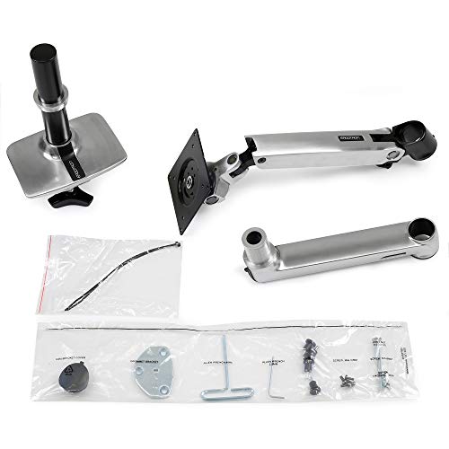 Ergotron – LX Premium Single Monitor Arm, VESA Desk Mount