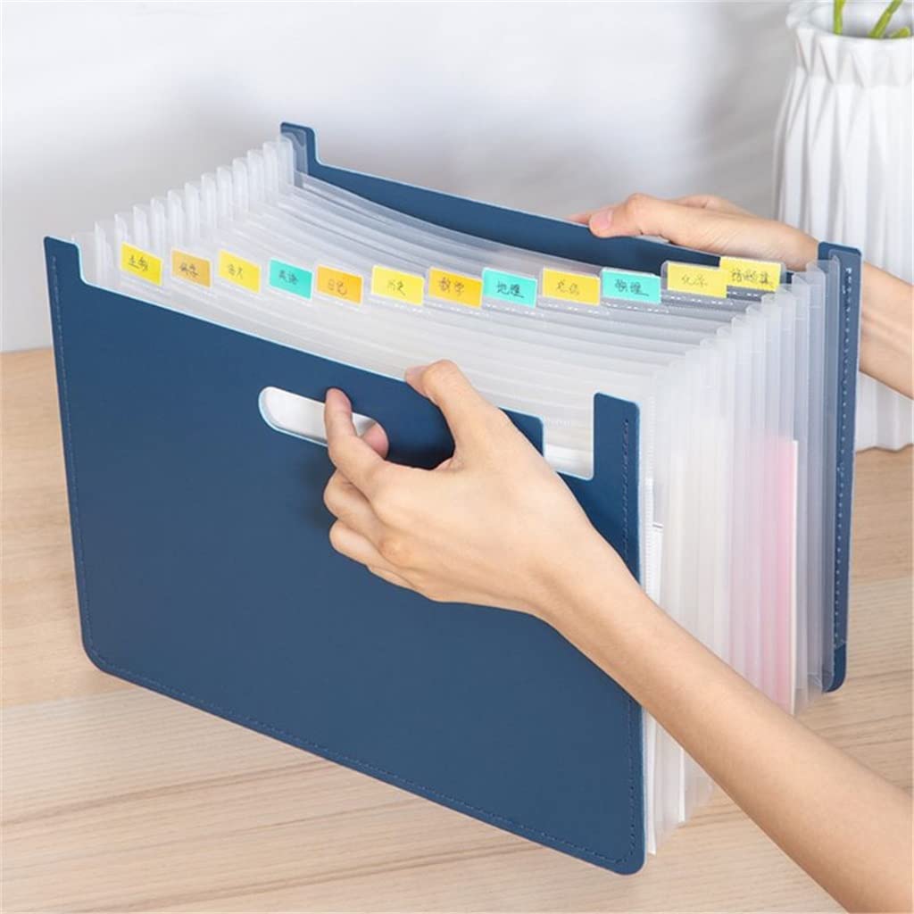 ONMYJFD 13-Pocket Expanding File Folder & Document Organizer