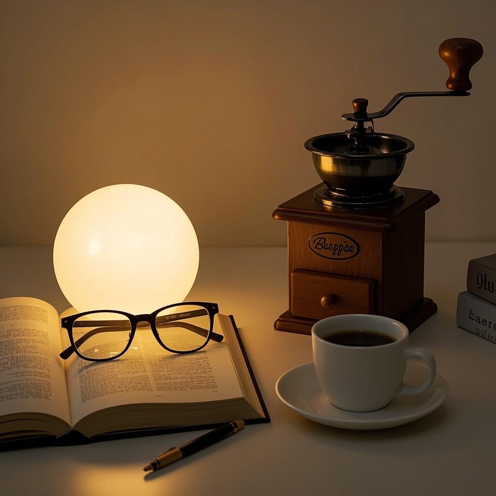 COPU LED Ball Desk Lamp for Office Ambient Lighting