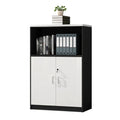 File Cabinet File Box File Cabinet, Wood Lateral Filing Cabinet with Door, Printer Stand with Open Storage Shelves for Filing Cabinet for Home Office Vertical Storage Cabinet Filing Cabinet for Office
