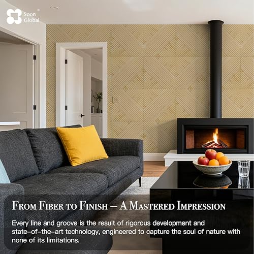 Soon Global 8-Pack Acoustic Sound-Absorbing Wall Panels