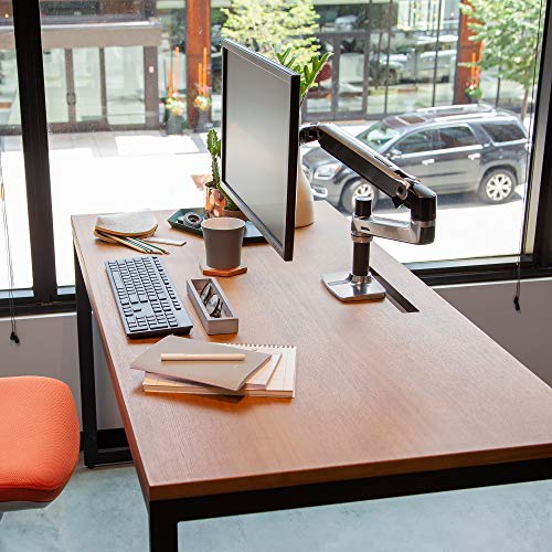 Ergotron – LX Premium Single Monitor Arm, VESA Desk Mount