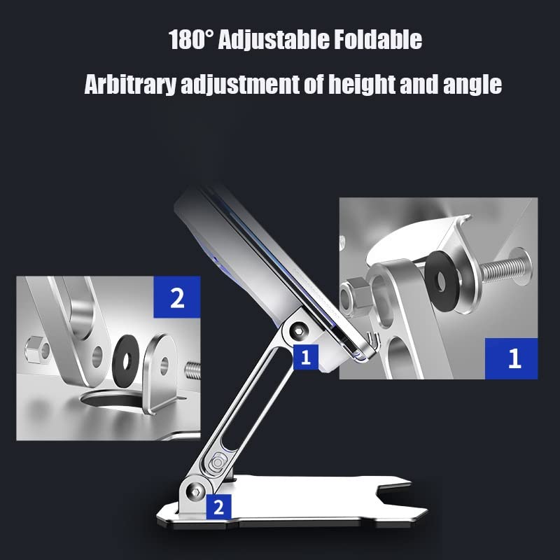 Cooling Tablet Laptop Stand Adjustable Aluminum Notebook Computer Stand Accessories Portable Laptop Holder