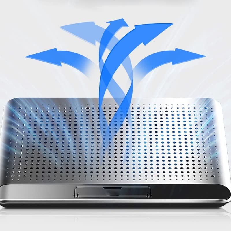 MVUYO Portable Laptop Cooling Pad Aluminum Alloy Suitable Laptop Adjustable Laptop Stand