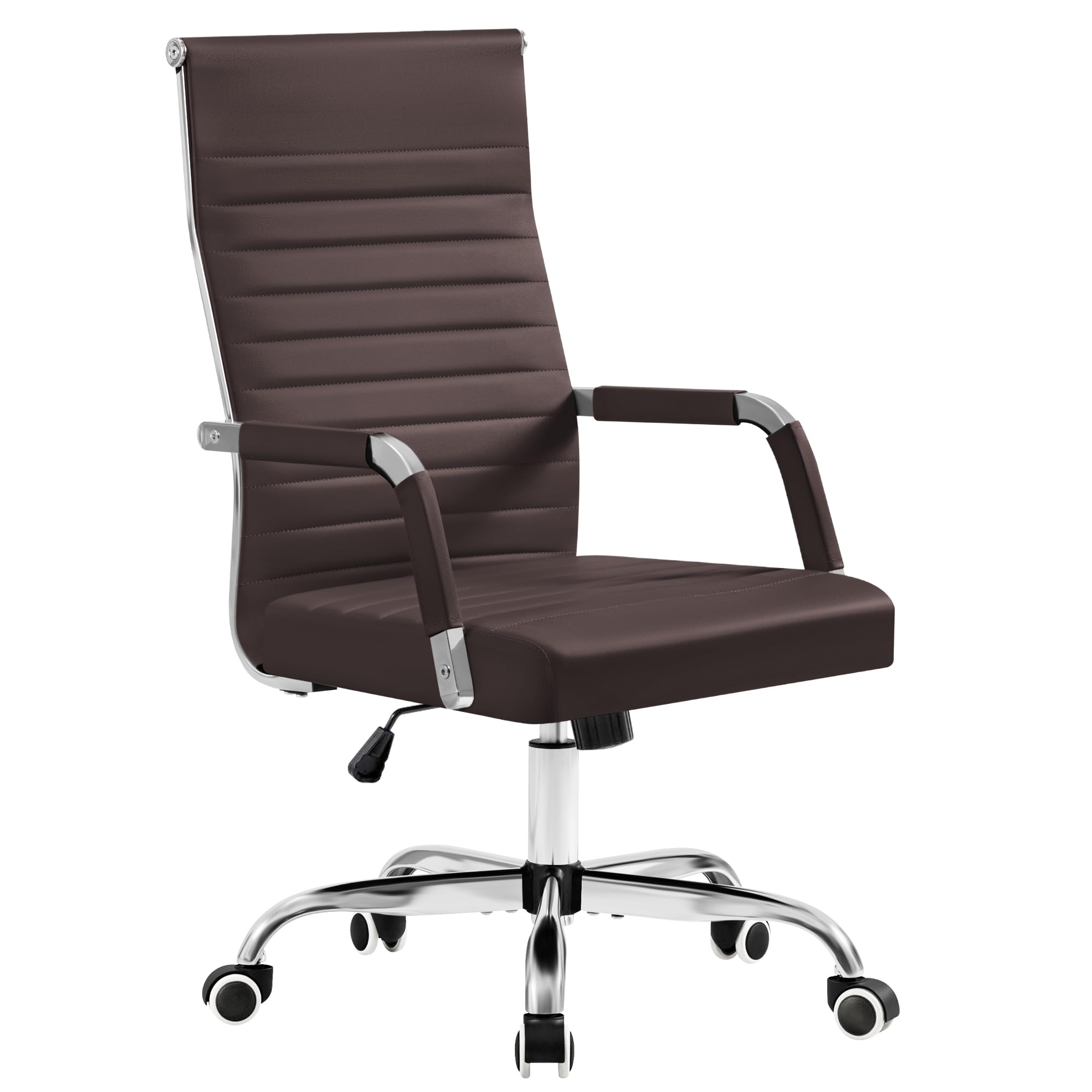 Furmax Ergonomic Mid-Back PU Leather Office Chair
