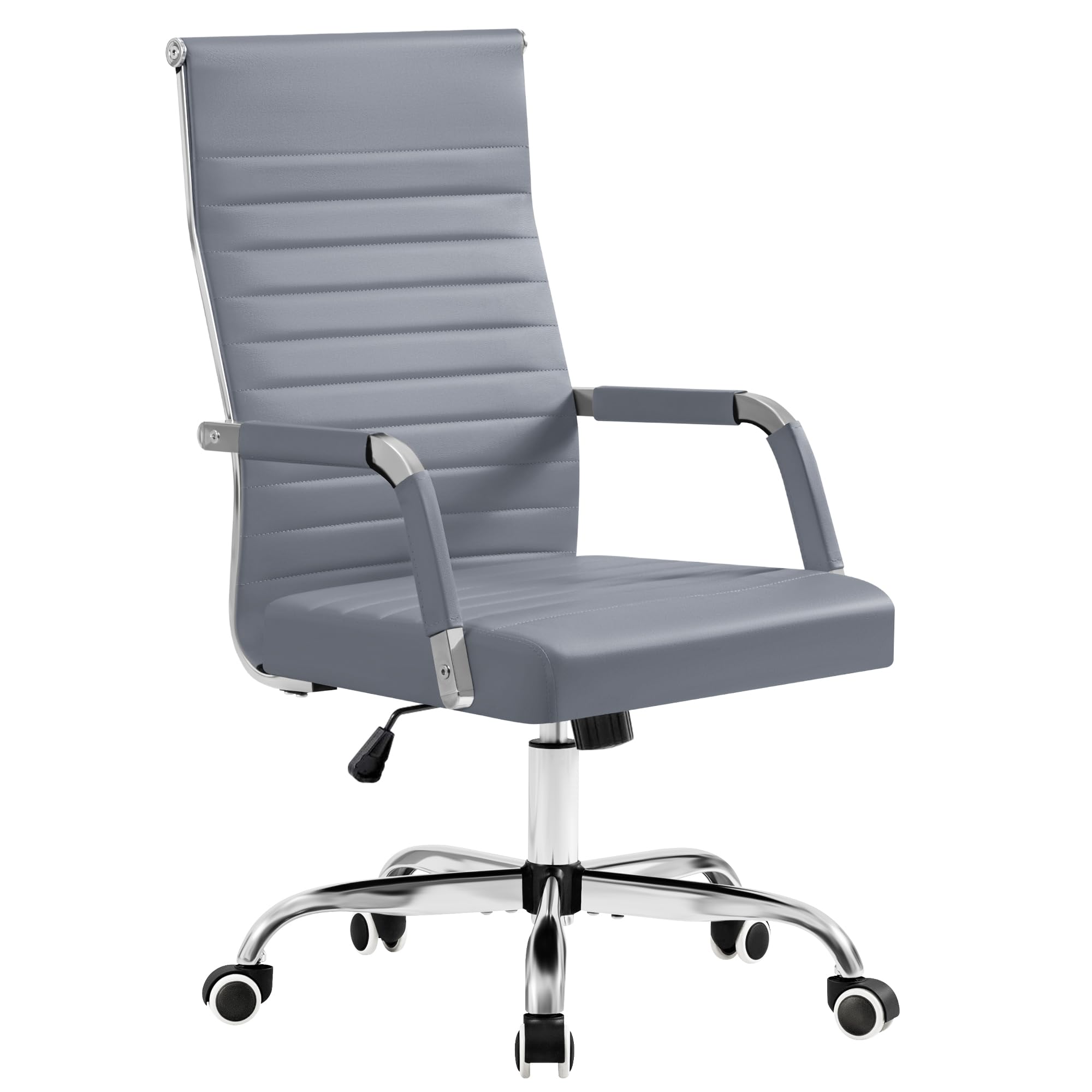 Furmax Ergonomic Mid-Back PU Leather Office Chair