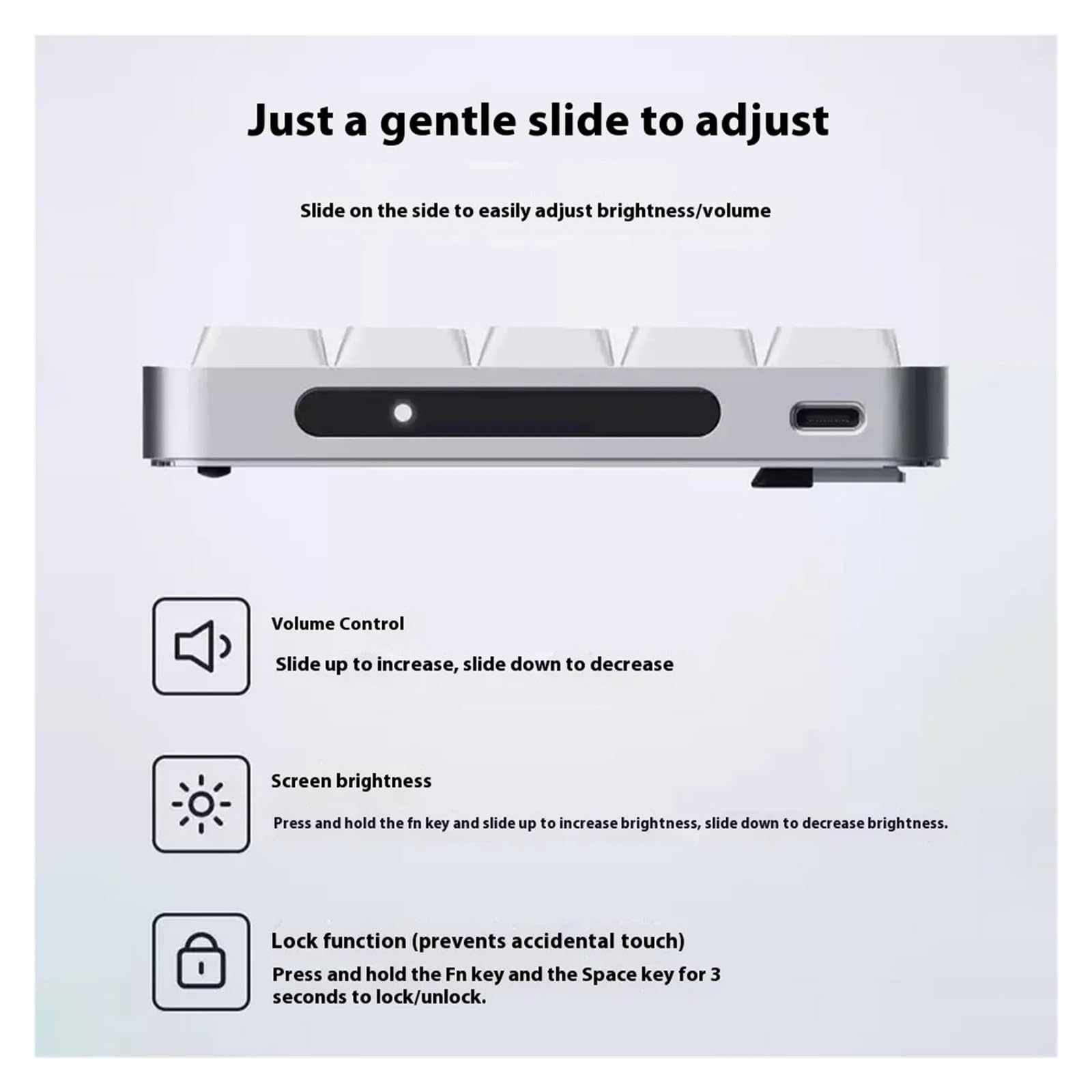 Aluminum Lump Mute Mechanical Keyboard Wired Bluetooth Wireless Business