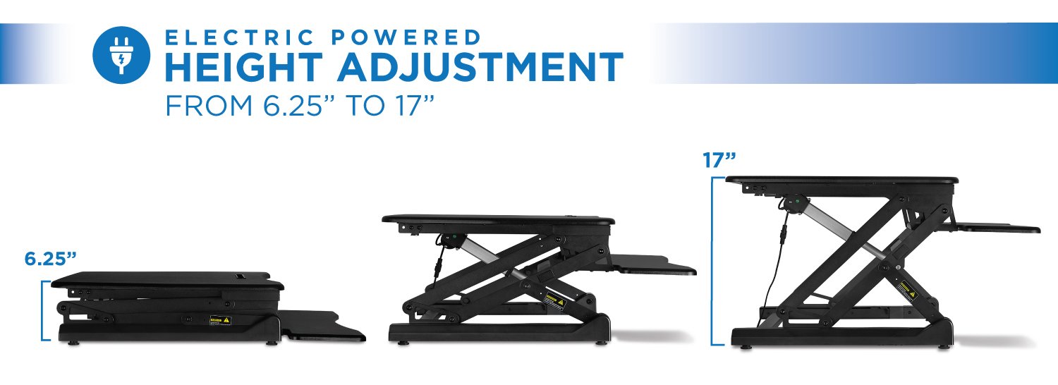 Mount-It! Electric Standing Desk Converter