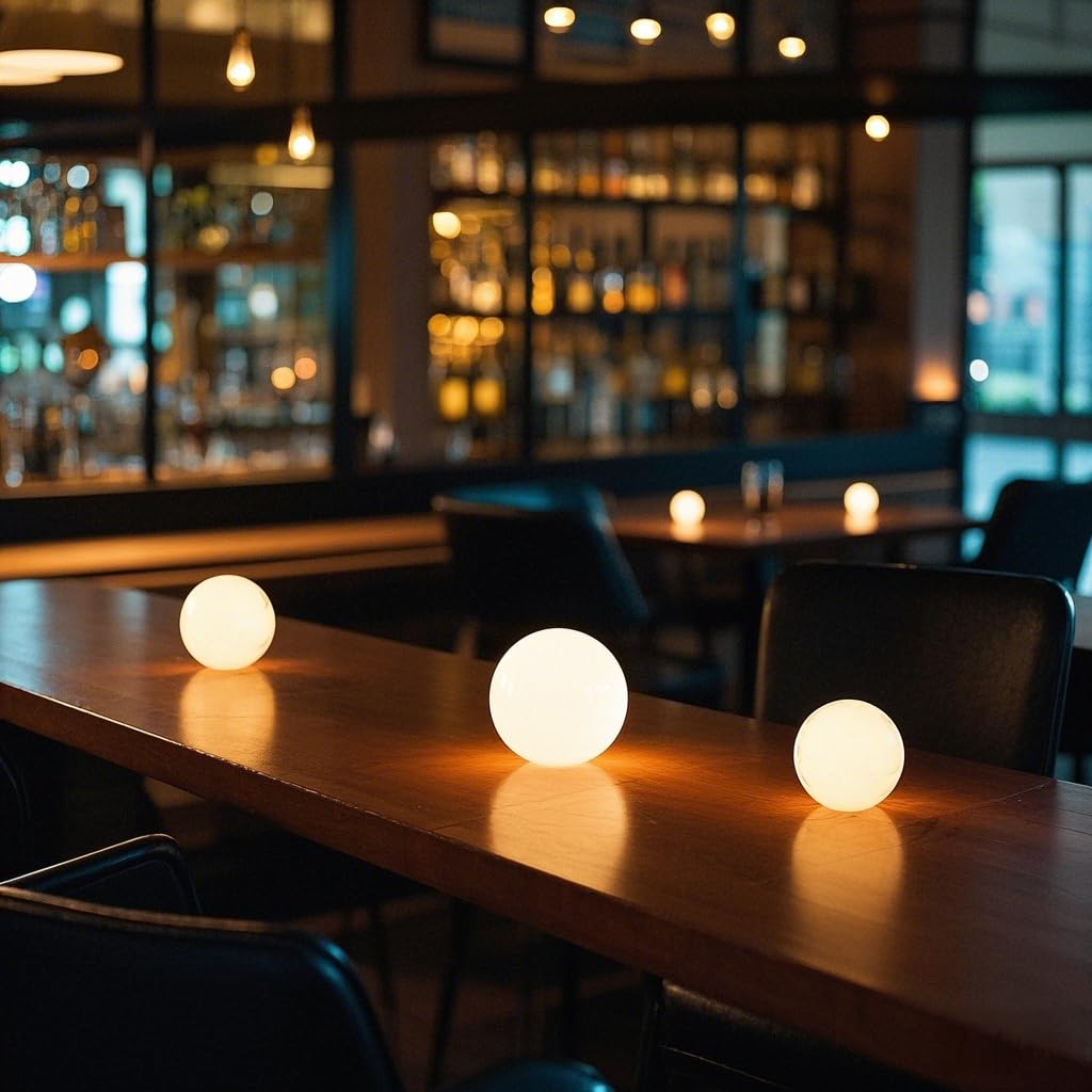 COPU LED Ball Desk Lamp for Office Ambient Lighting
