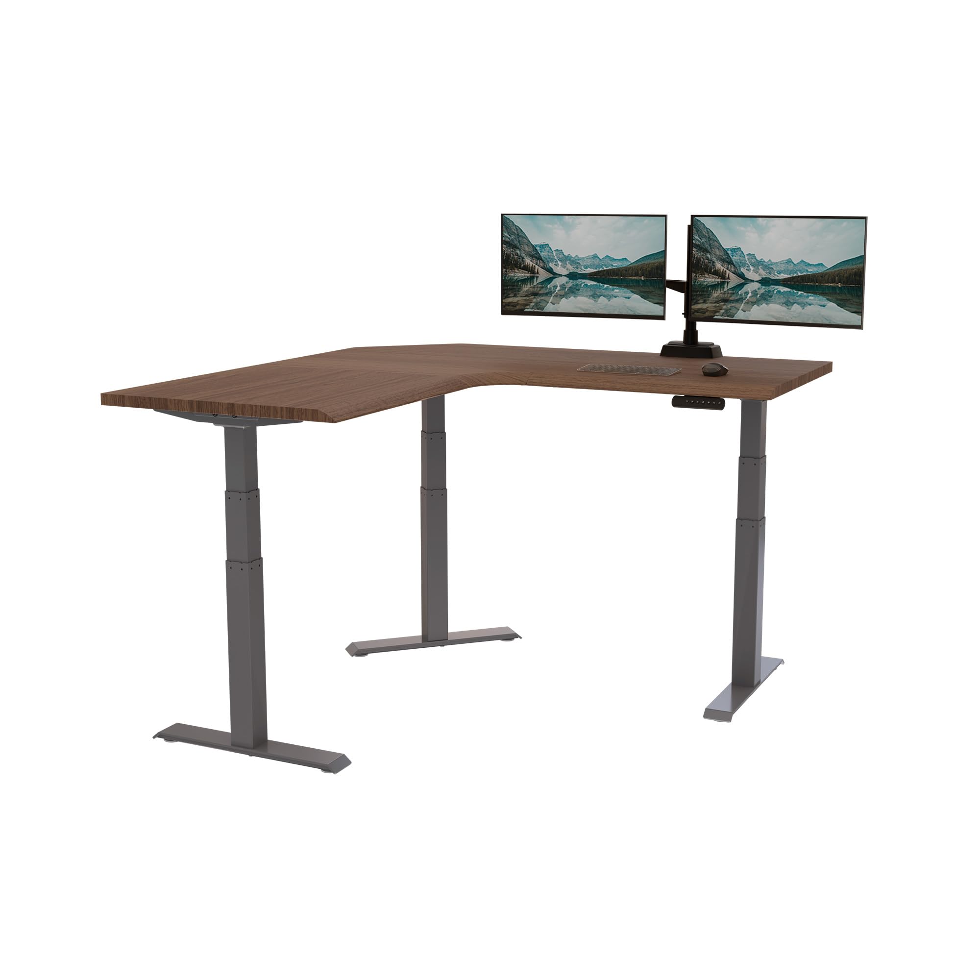 Vari L-Shaped Office Desk for Home & Executive Workspace