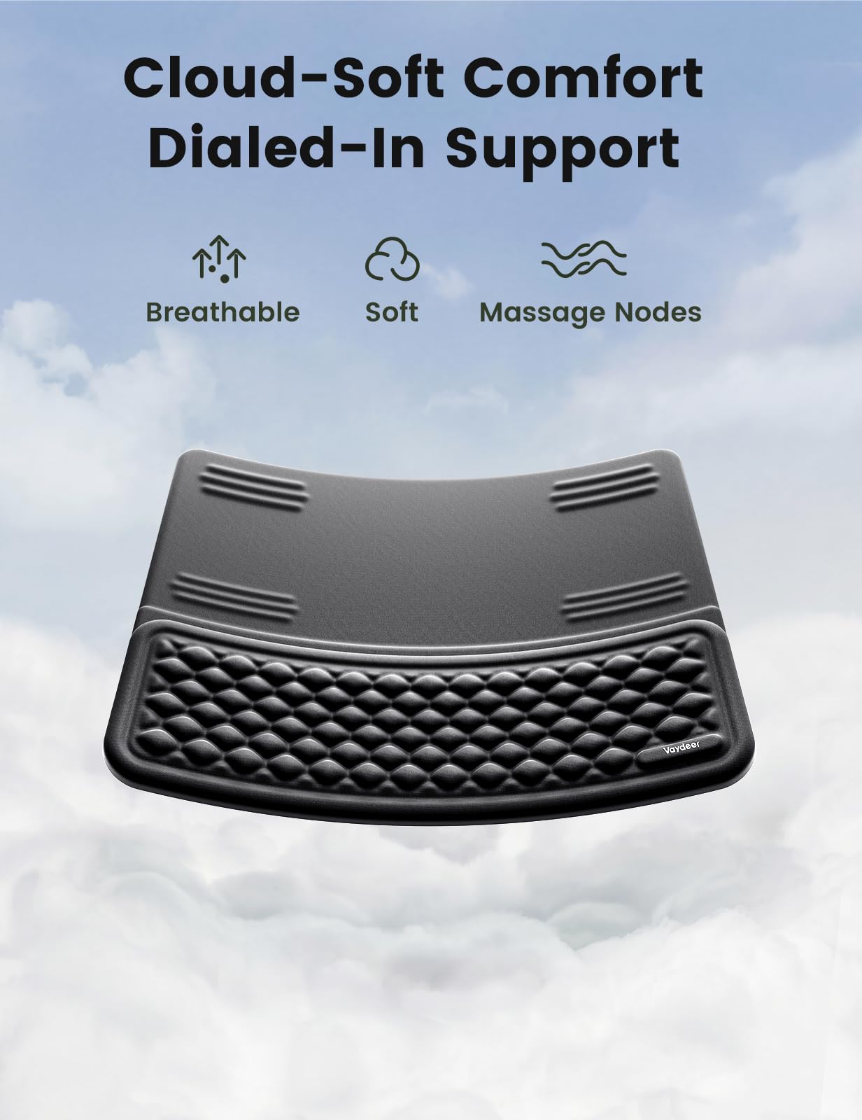 Vaydeer Ergonomic Wrist Rest with Keyboard Stand Riser