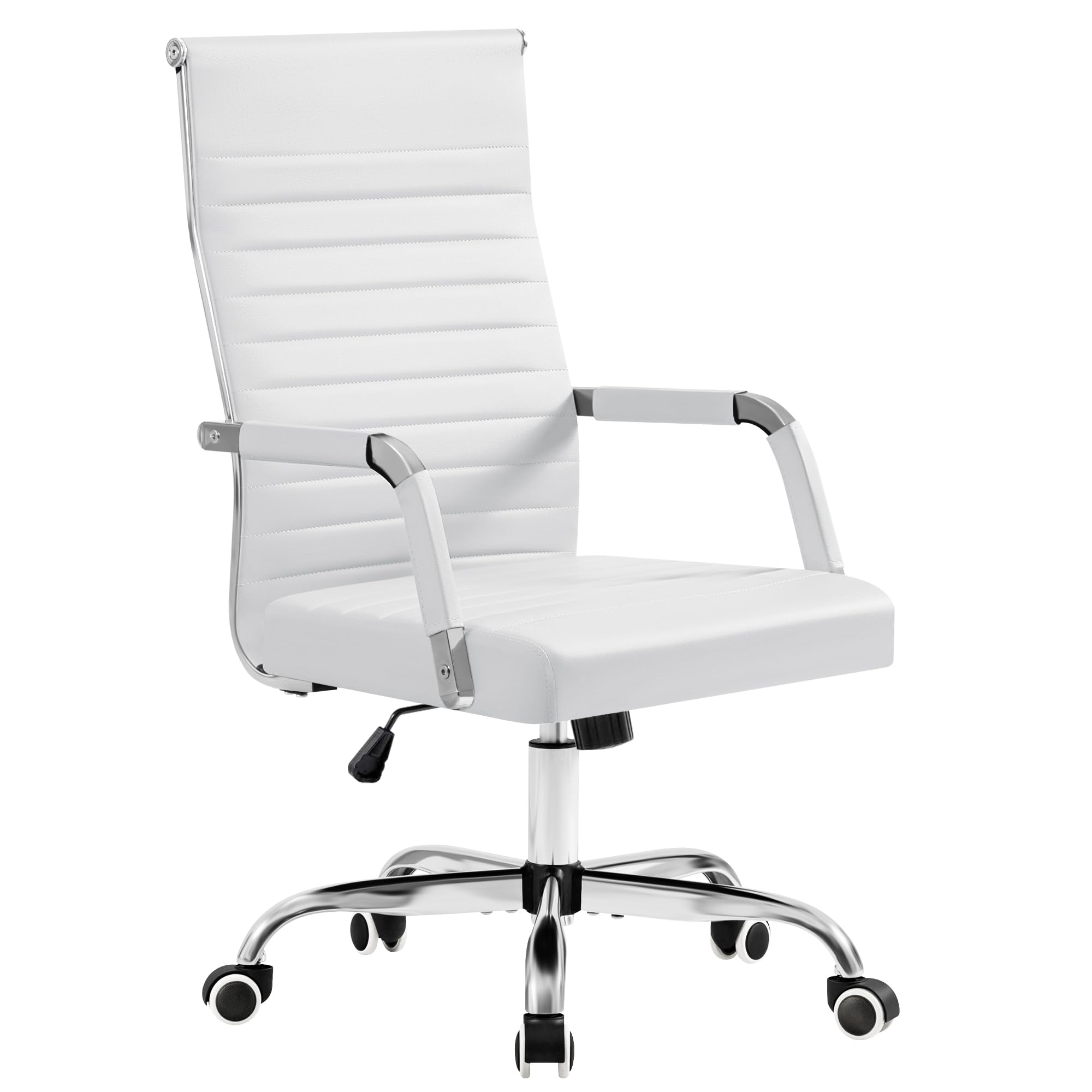 Furmax Ergonomic Mid-Back PU Leather Office Chair