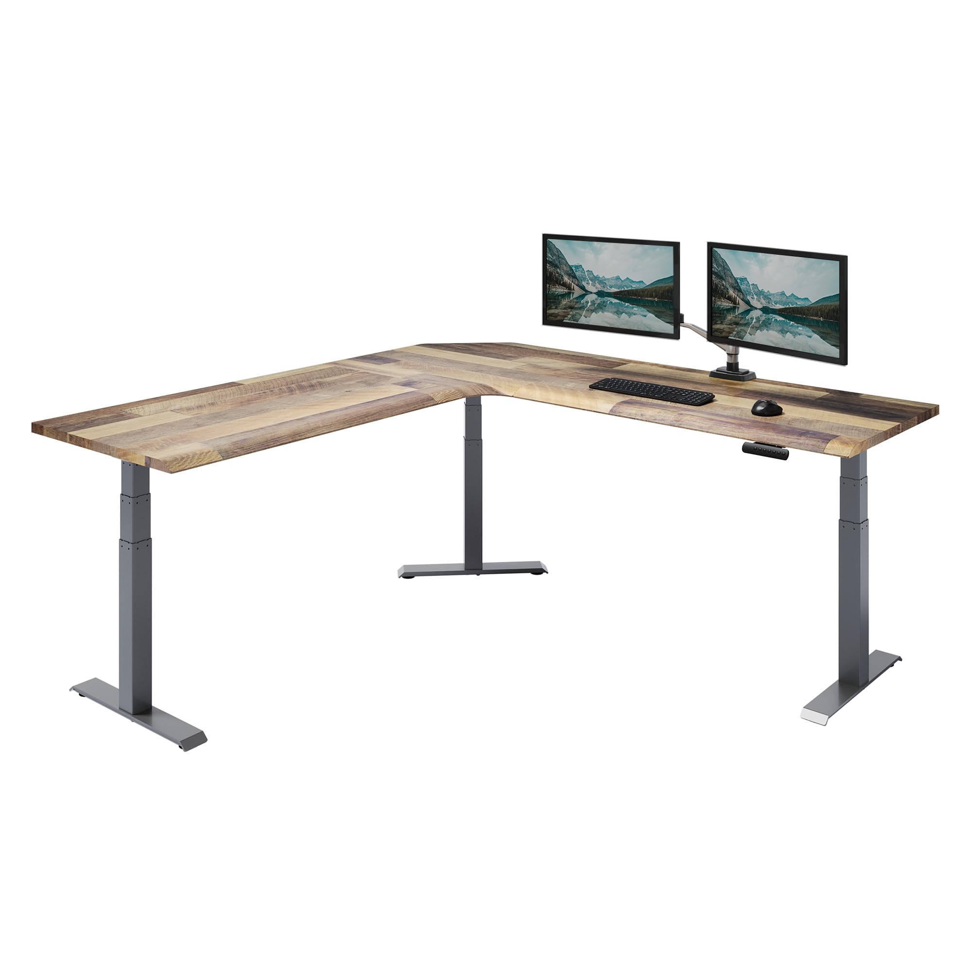 Vari L-Shaped Office Desk for Home & Executive Workspace