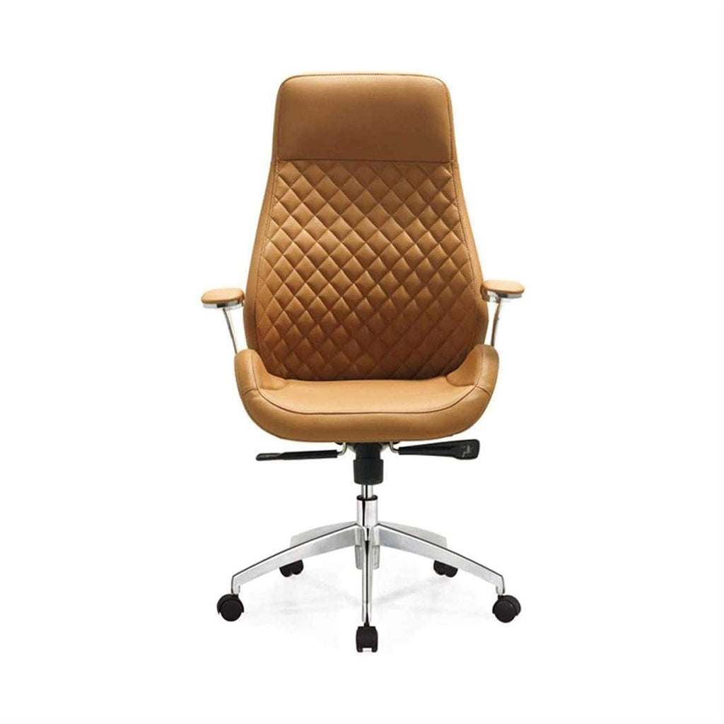 High-Back Ergonomic Bonded Leather Executive Office Chair