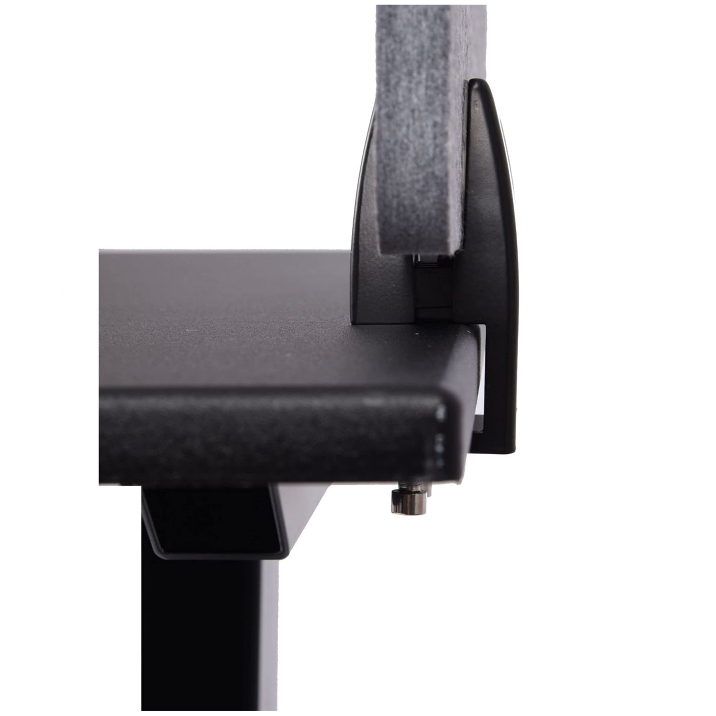 Stand Up Desk Store Clamp-On Acoustic Desk Privacy Divider