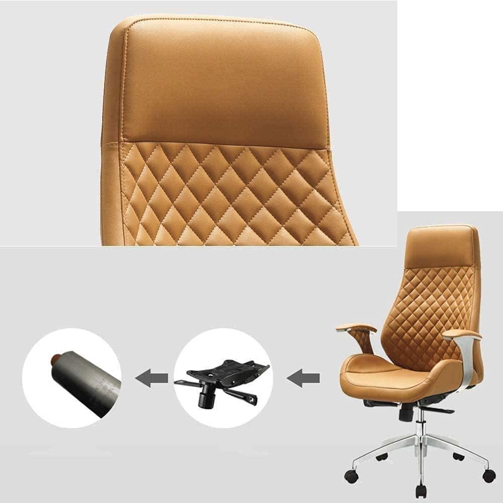 High-Back Ergonomic Bonded Leather Executive Office Chair