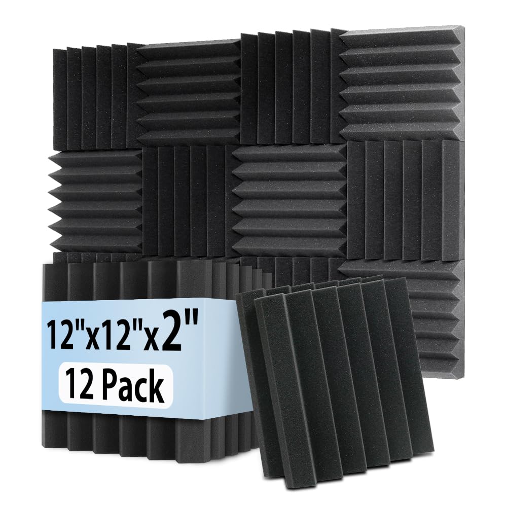GUERRI Soundproof Acoustic Foam Panels for Office Walls