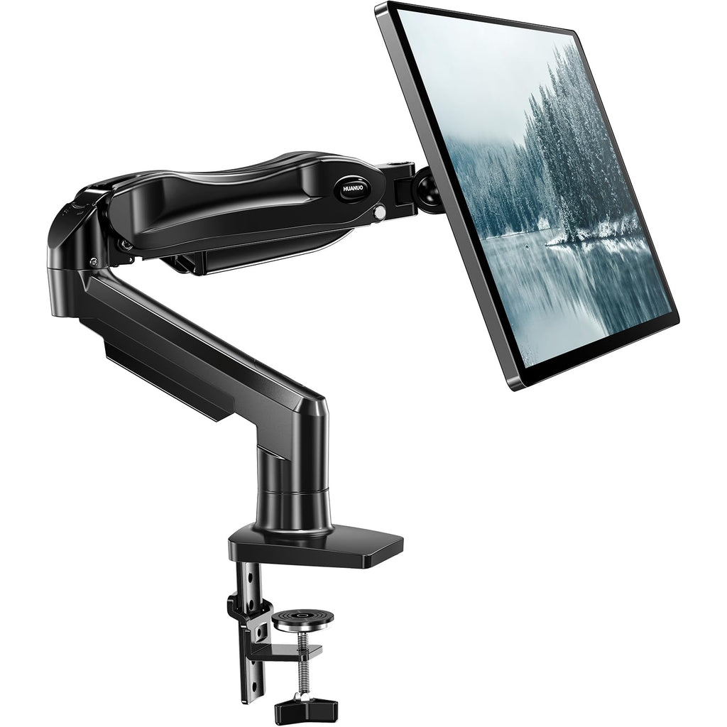 HUANUO Monitor Mount, 13 to 32 Inch Monitor Arm, Adjustable Screen Stand