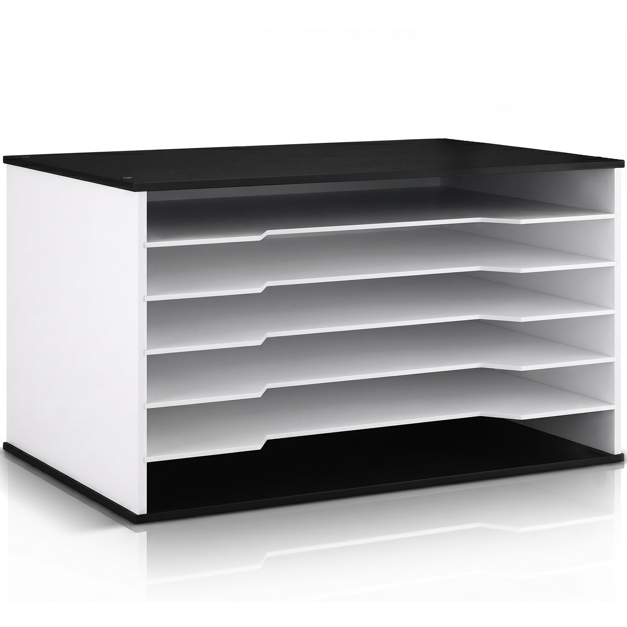 Davis Lorence 6-Tier Wooden Paper Organizer for 11x17