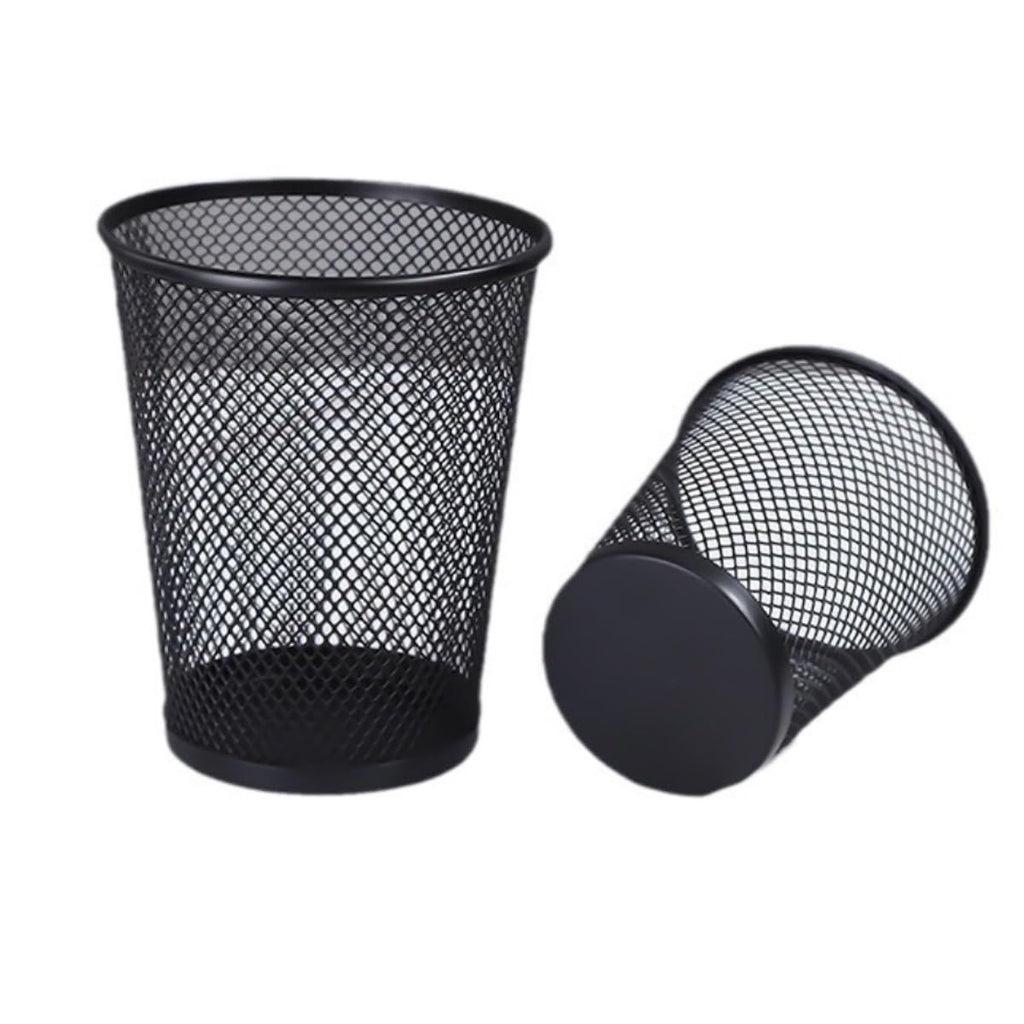 PXIWDAN Mesh Metal Pen & Pencil Holder for Office Desk