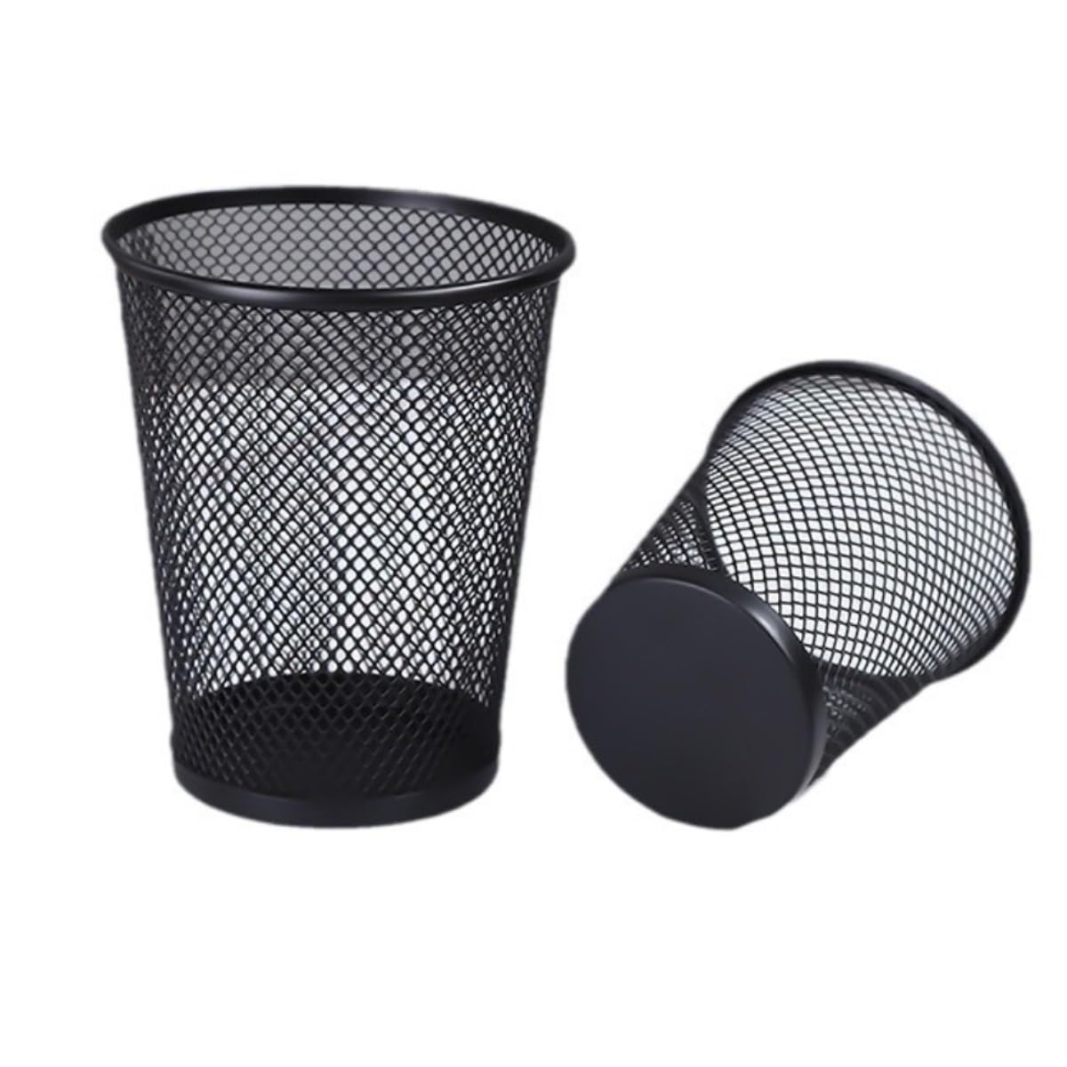 PXIWDAN Mesh Metal Pen & Pencil Holder for Office Desk
