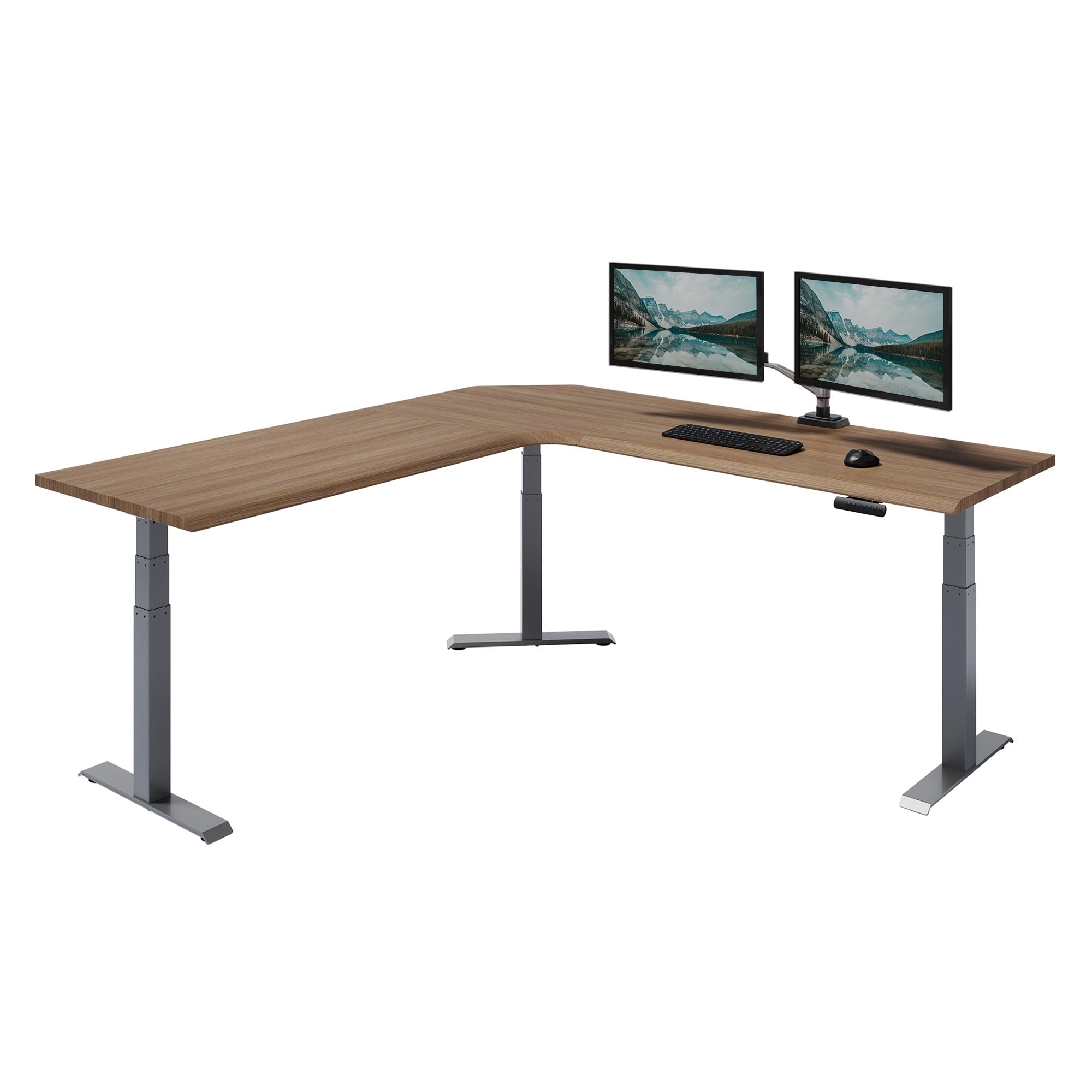 Vari L-Shaped Office Desk for Home & Executive Workspace
