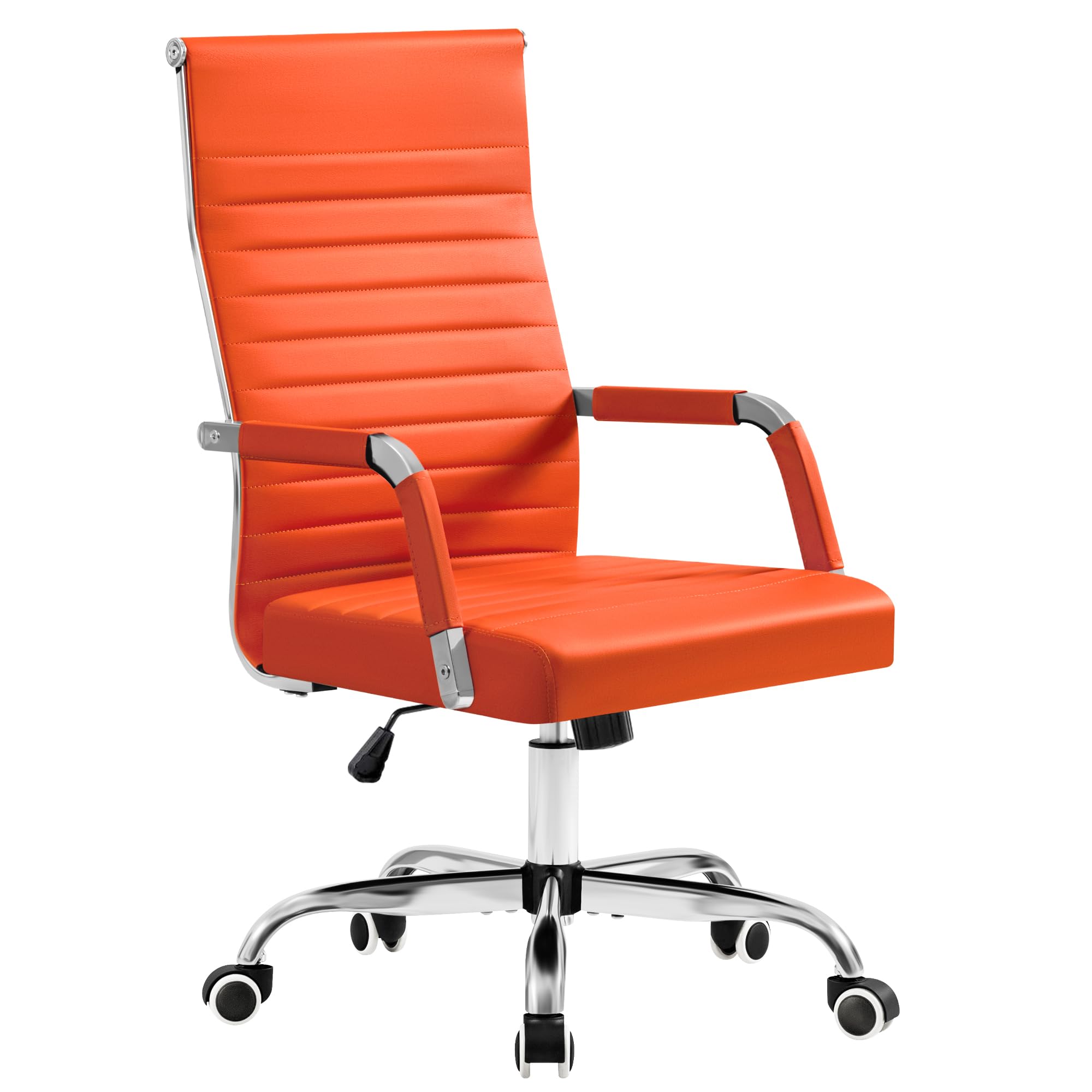 Furmax Ergonomic Mid-Back PU Leather Office Chair