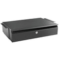 Mount-It! Under Desk Pull-Out Drawer Kit with Smooth Sliding Track | Office Storage Organizer | Mounts to Desktops Tables and Workbenches Over 0.71 Inches Thick