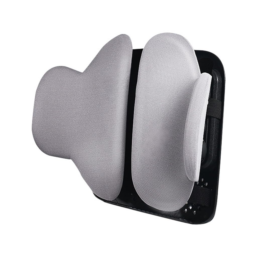 PGNEX Lumbar Cushion Office Sedentary Waist Cushion Car Seat Thickened Memory Foam Lumbar Cushion