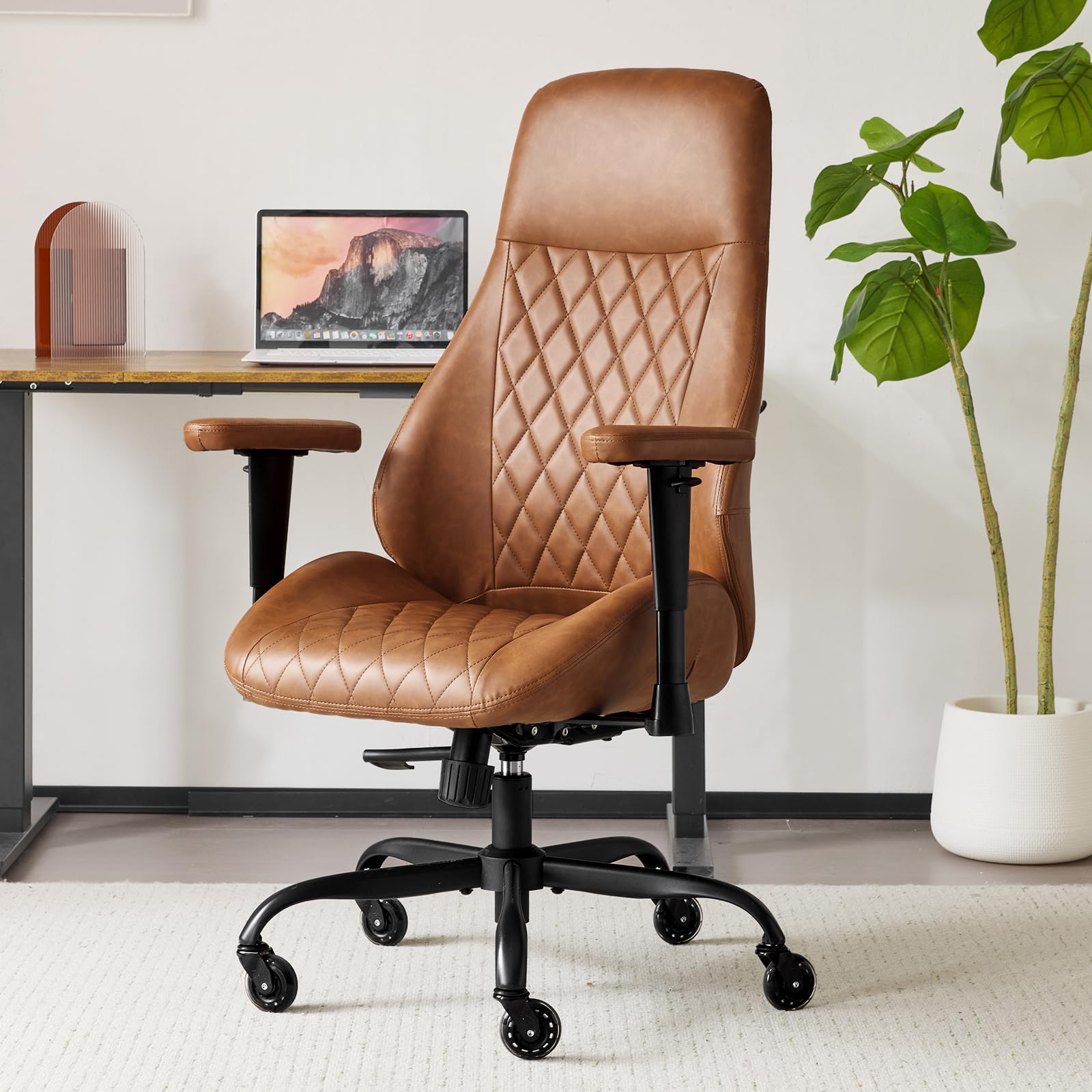 YFO Mid-Back Adjustable Swivel Office Task Chair