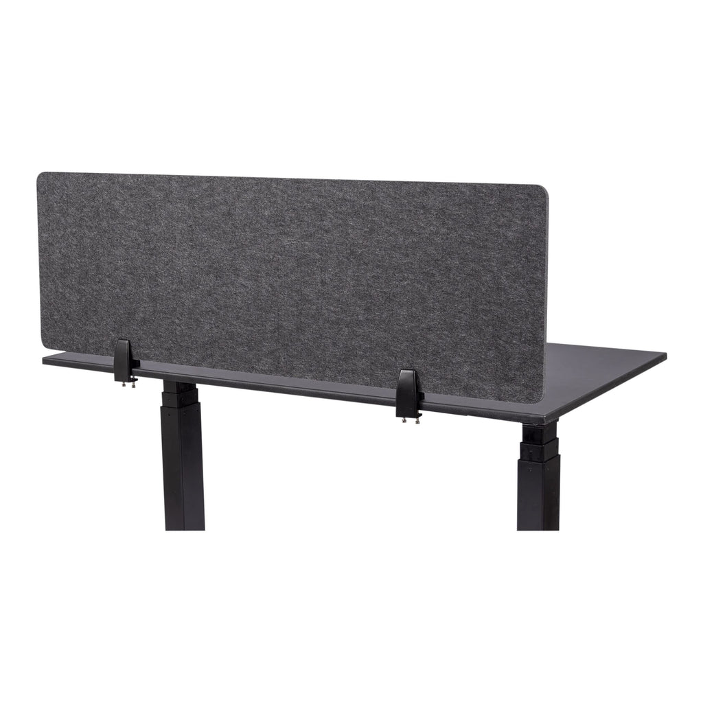 Stand Up Desk Store Clamp-On Acoustic Desk Privacy Divider