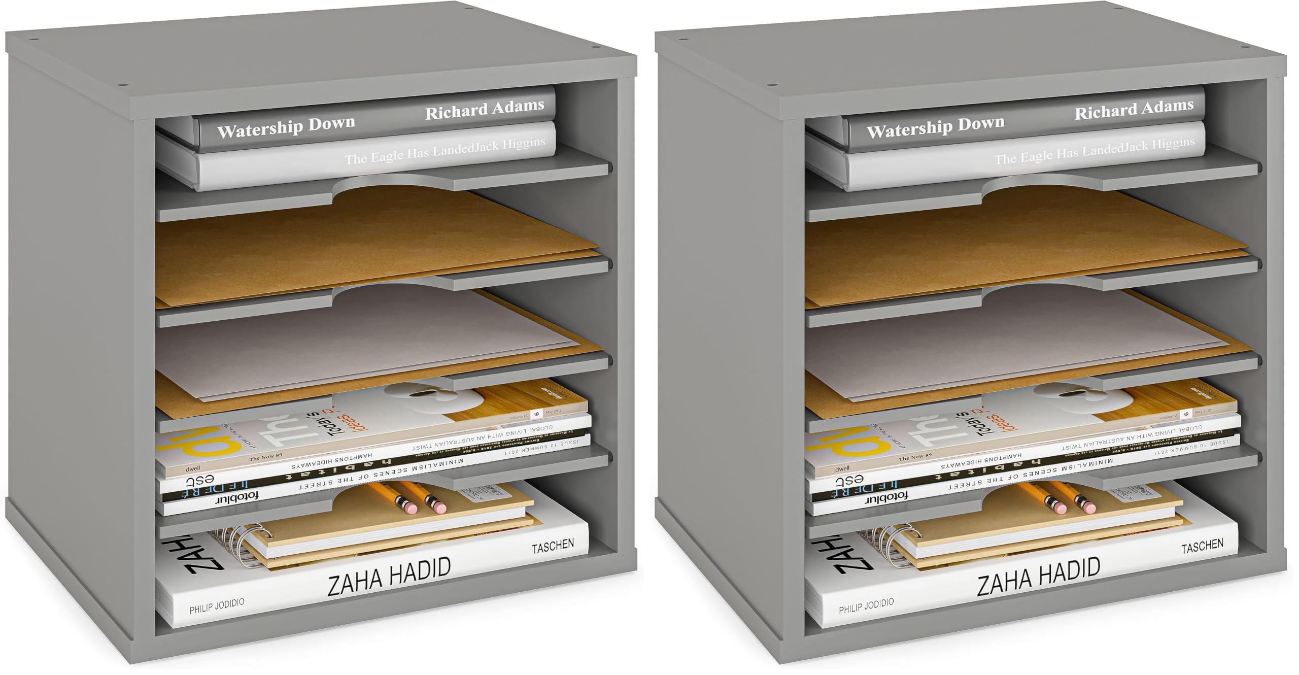 Ballucci 5-Tier File Organizer & Paper Sorter for Office