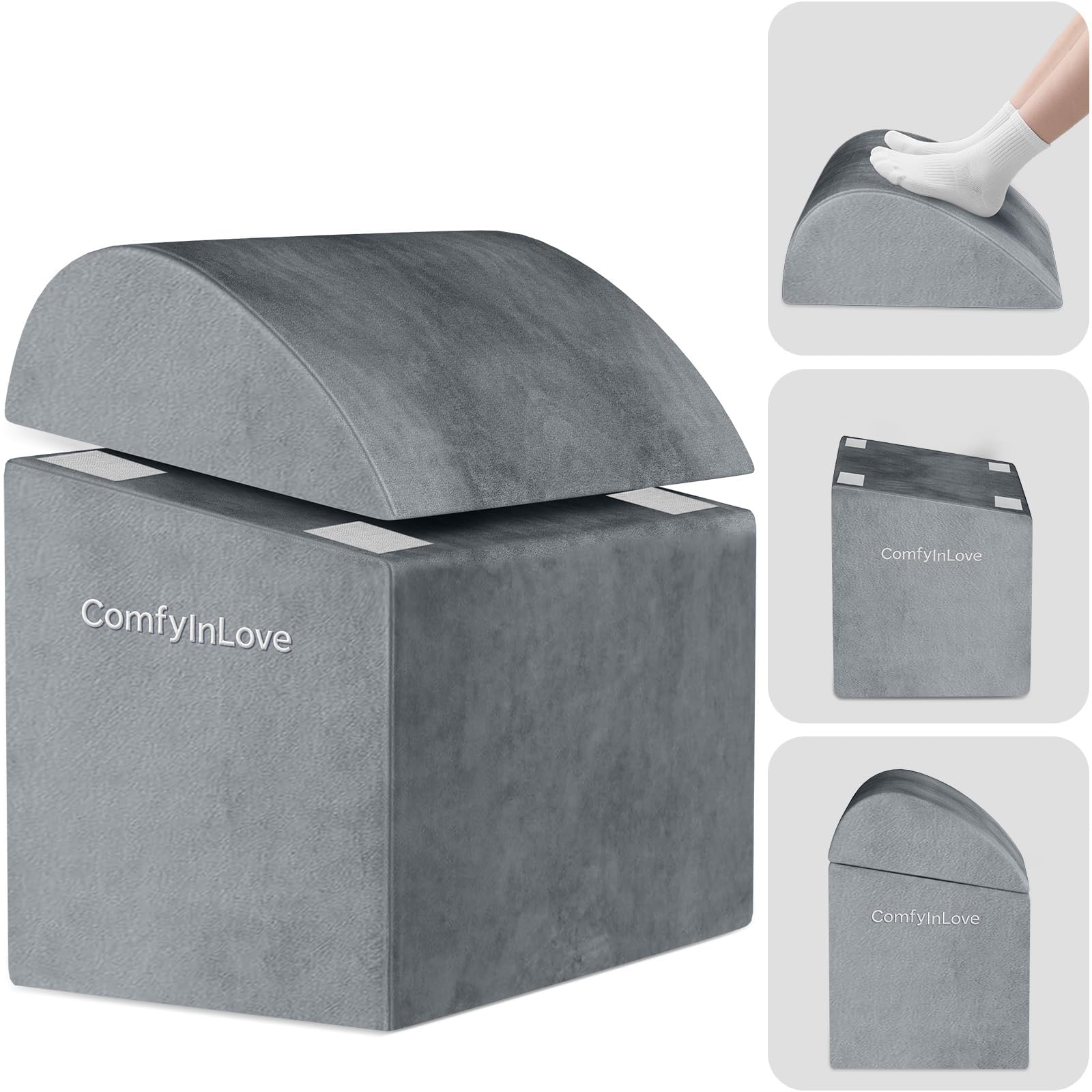 Ergonomic Under-Desk Foot Rest for Office Work