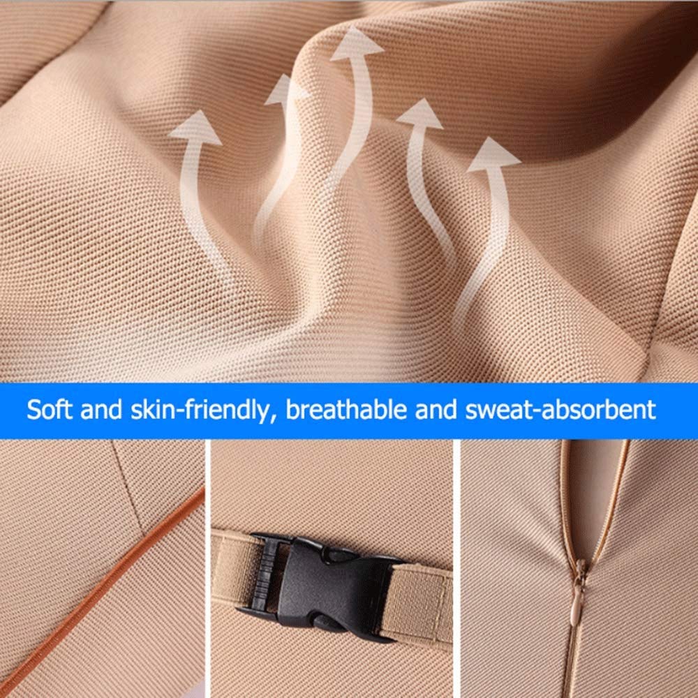 YMGSCC Lumbar Support Cushion, Memory Foam Posture Pillow, Back Support for Office Chair, Car Back Support,Home Back Support, Relieve Back Pain
