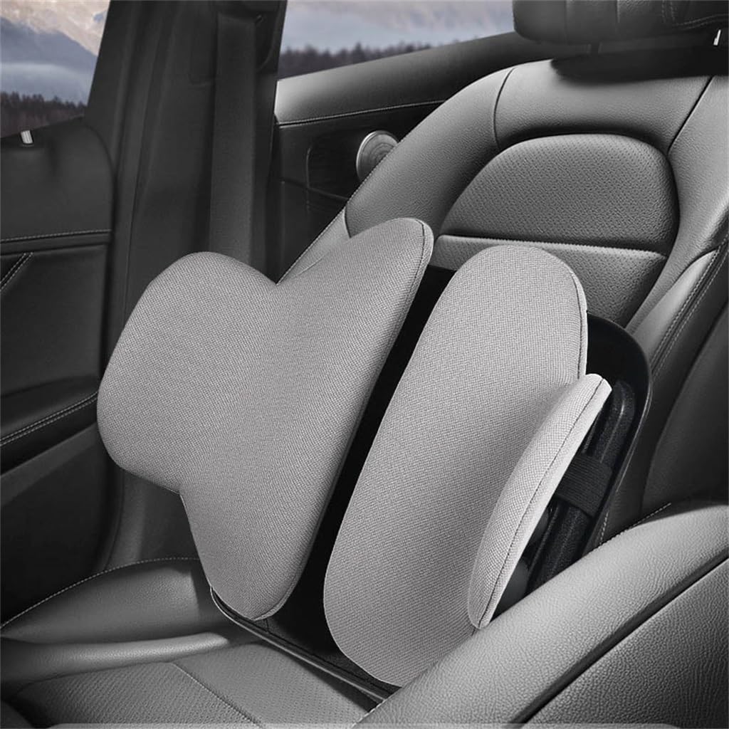PGNEX Lumbar Cushion Office Sedentary Waist Cushion Car Seat Thickened Memory Foam Lumbar Cushion