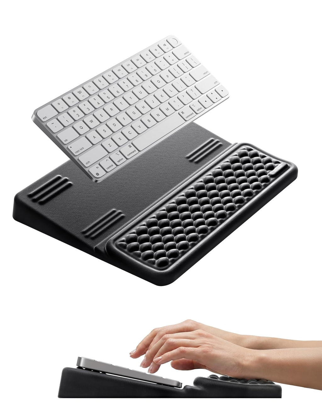 Vaydeer Ergonomic Wrist Rest with Keyboard Stand Riser