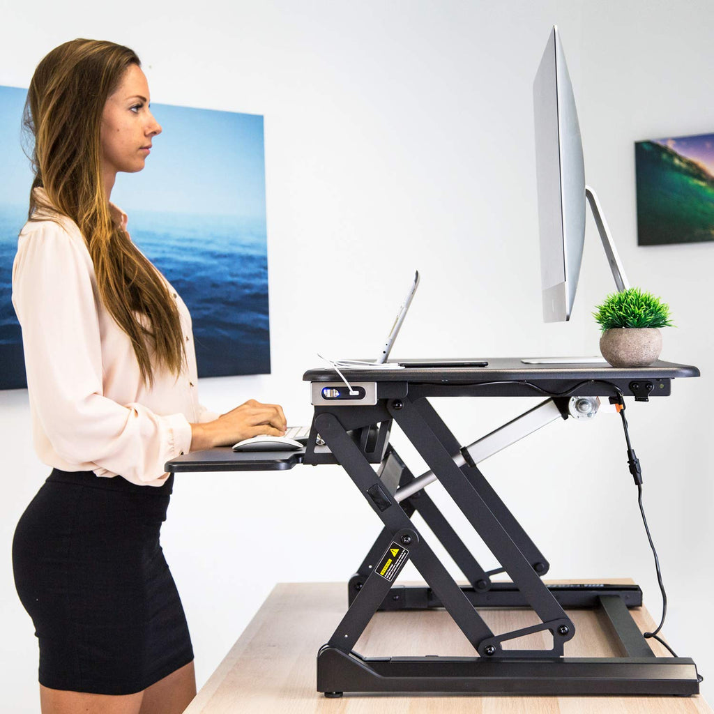 Mount-It! Electric Standing Desk Converter