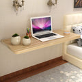 Space-Saving Wall-Mounted Fold-Down Computer Desk