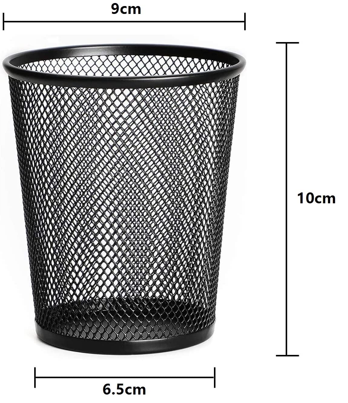 PXIWDAN Mesh Metal Pen & Pencil Holder for Office Desk