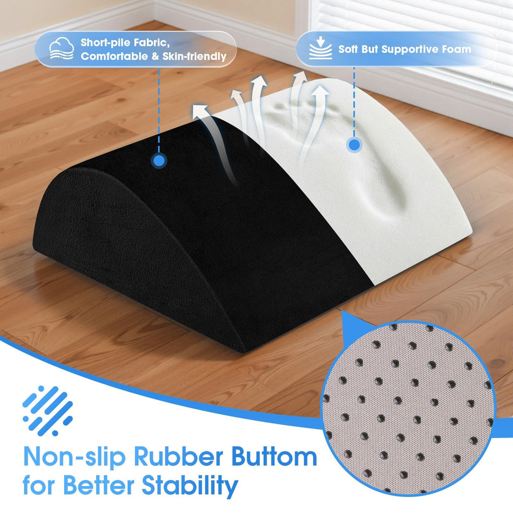 Ergonomic Under-Desk Foot Rest for Office Work