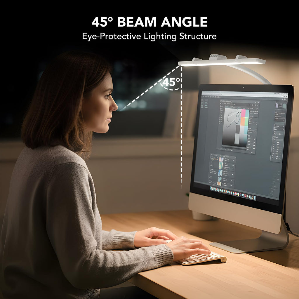 Galnolt Adjustable Gooseneck LED Desk Lamp for Home Office