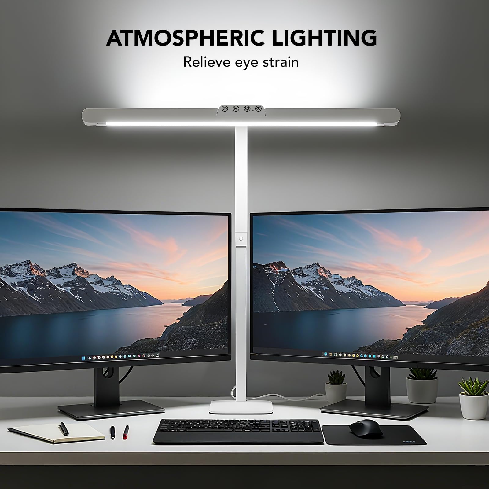 Galnolt Adjustable Gooseneck LED Desk Lamp for Home Office