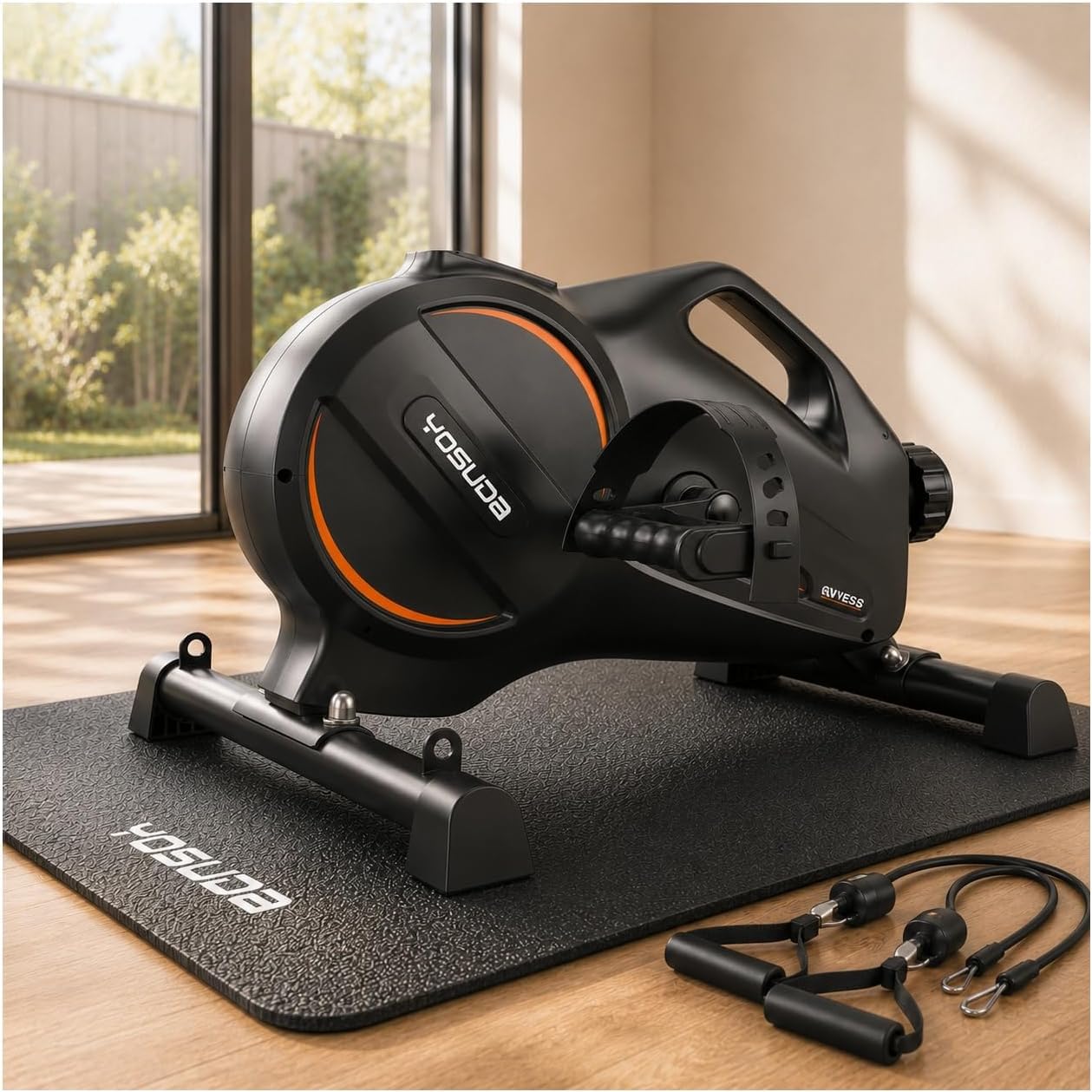 YOSUDA Under-Desk Exercise Bike with Bluetooth App