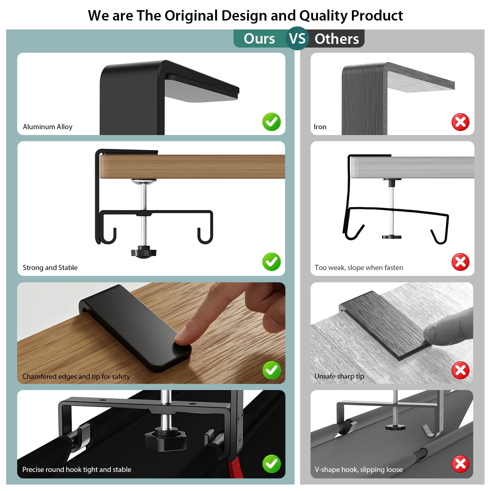Univivi Under-Desk Cable Management Tray for Office