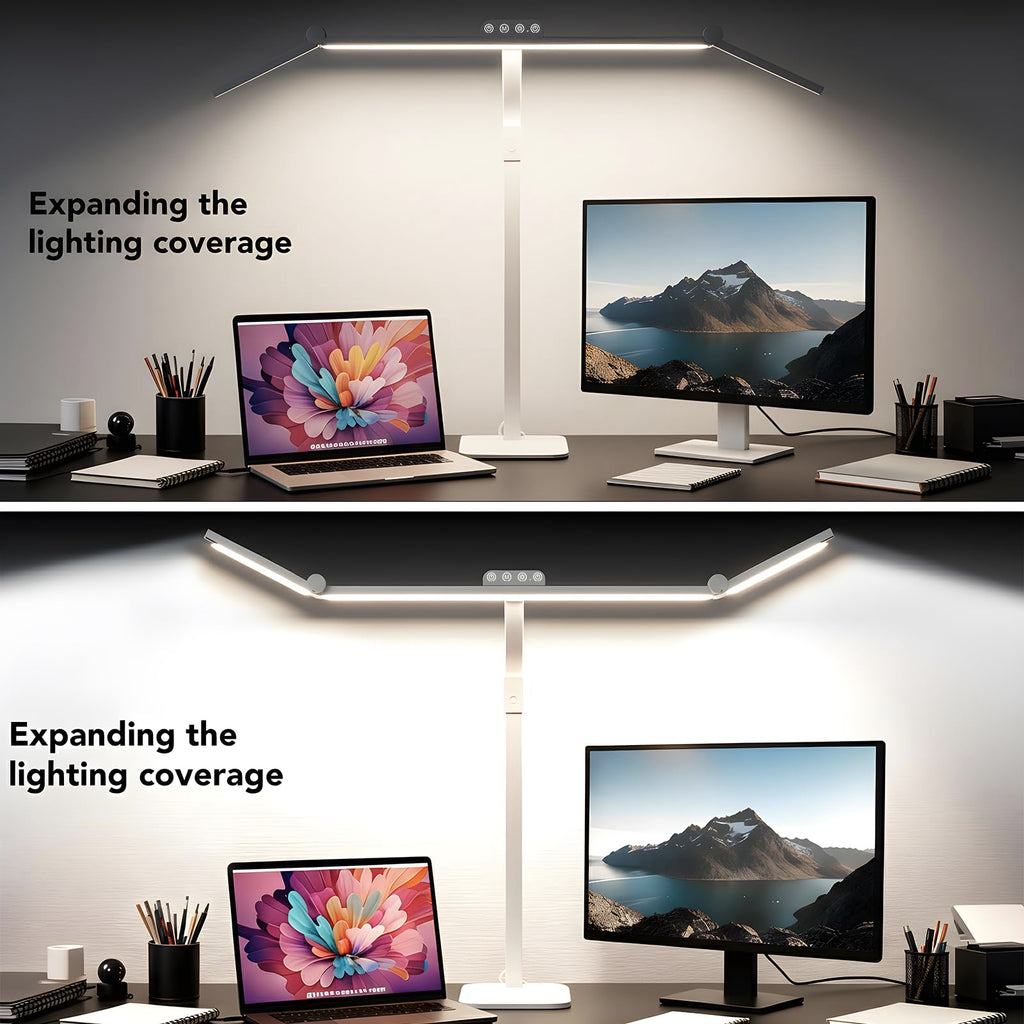 Galnolt Adjustable Gooseneck LED Desk Lamp for Home Office