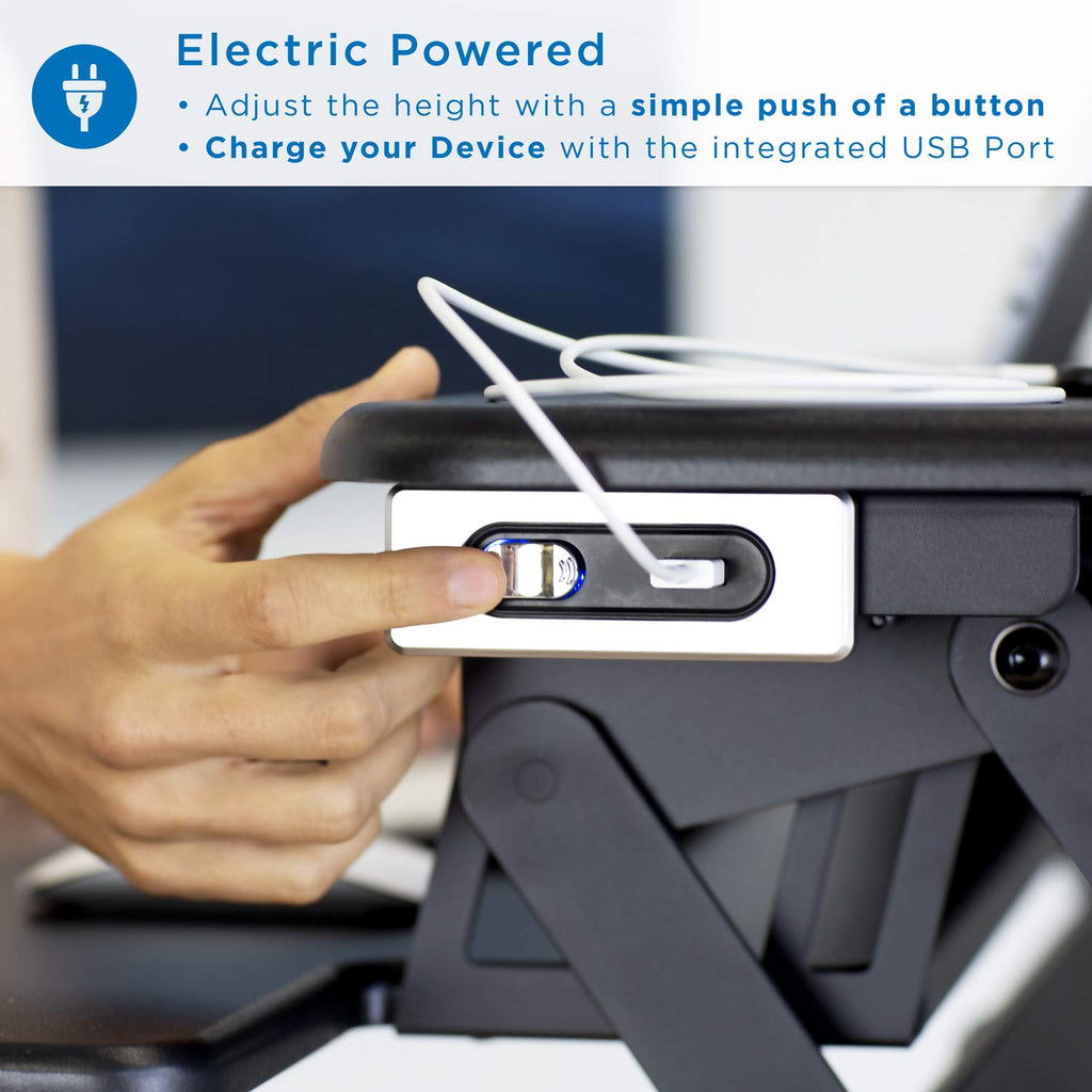 Mount-It! Electric Standing Desk Converter